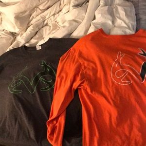 Real tree 2 long sleeve T-shirts
